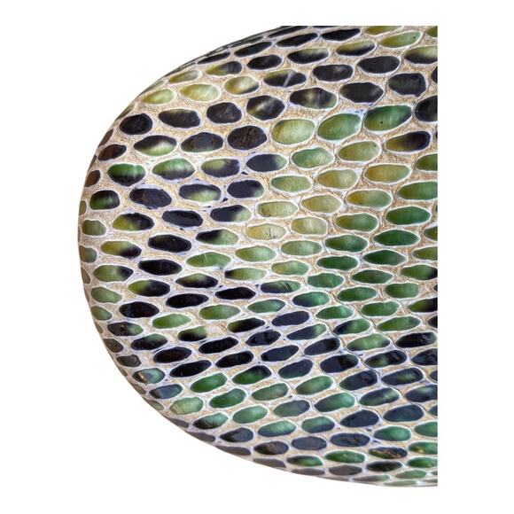 Sanita Clogs Womens Colorful Leather Snake Pattern Nurse SlipOns Size EU 35 US 4 - Picture 16 of 16